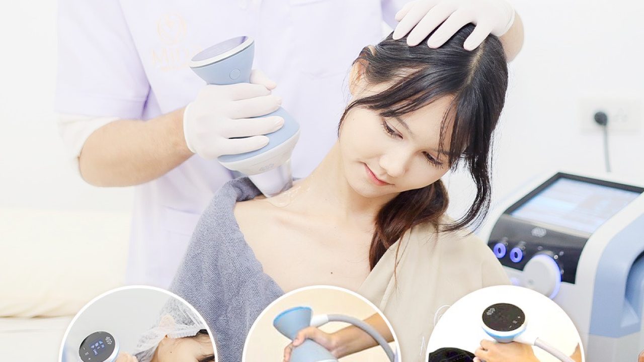 Focus Shock Wave ที่ Mina Wellness เครื่องกายภาพบำบัดนำเข้าจากยุโรป ใช้รักษาอาการปวดเรื้อรัง ปวดหลัง ปวดไหล่ และ Office Syndrome อย่างมีประสิทธิภาพ